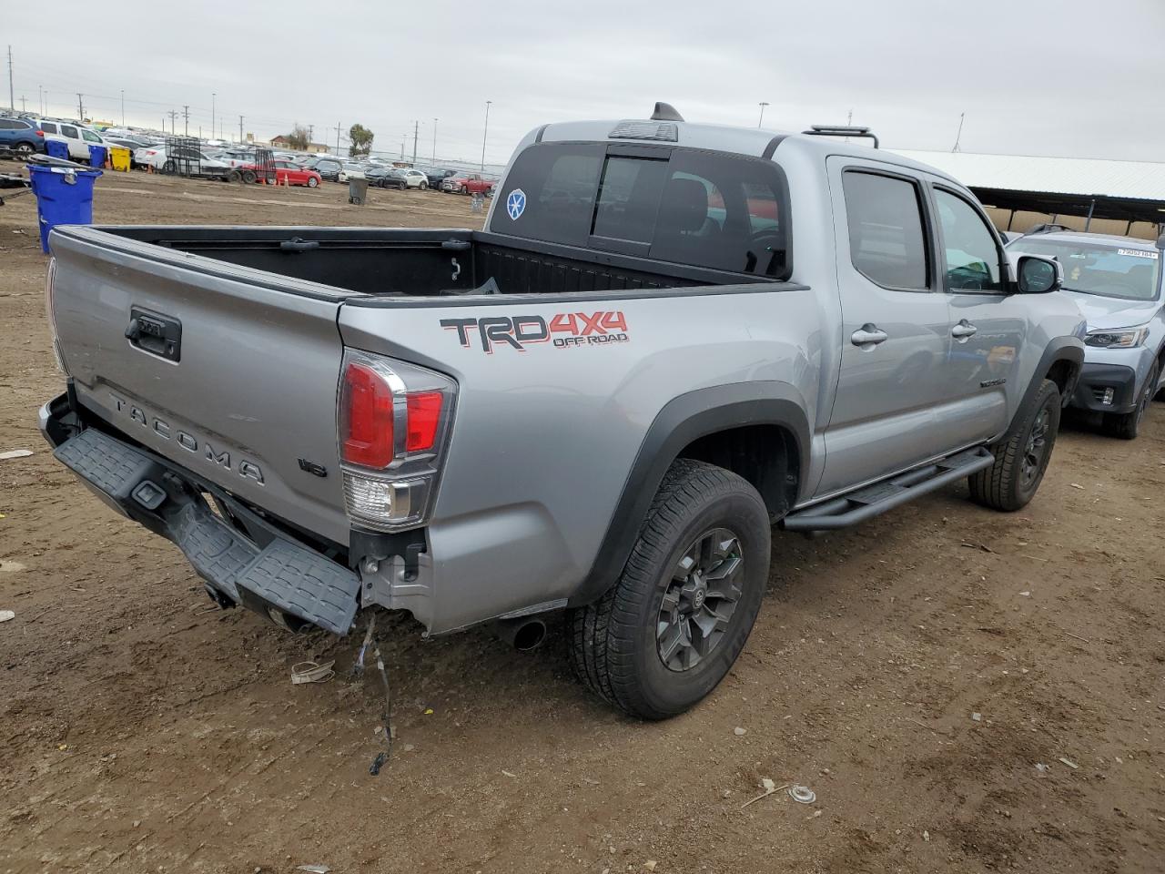 2021 Toyota Tacoma VIN 3TMCZ5AN4MM403198 Copart auction photo, front end damage thumbnail 3