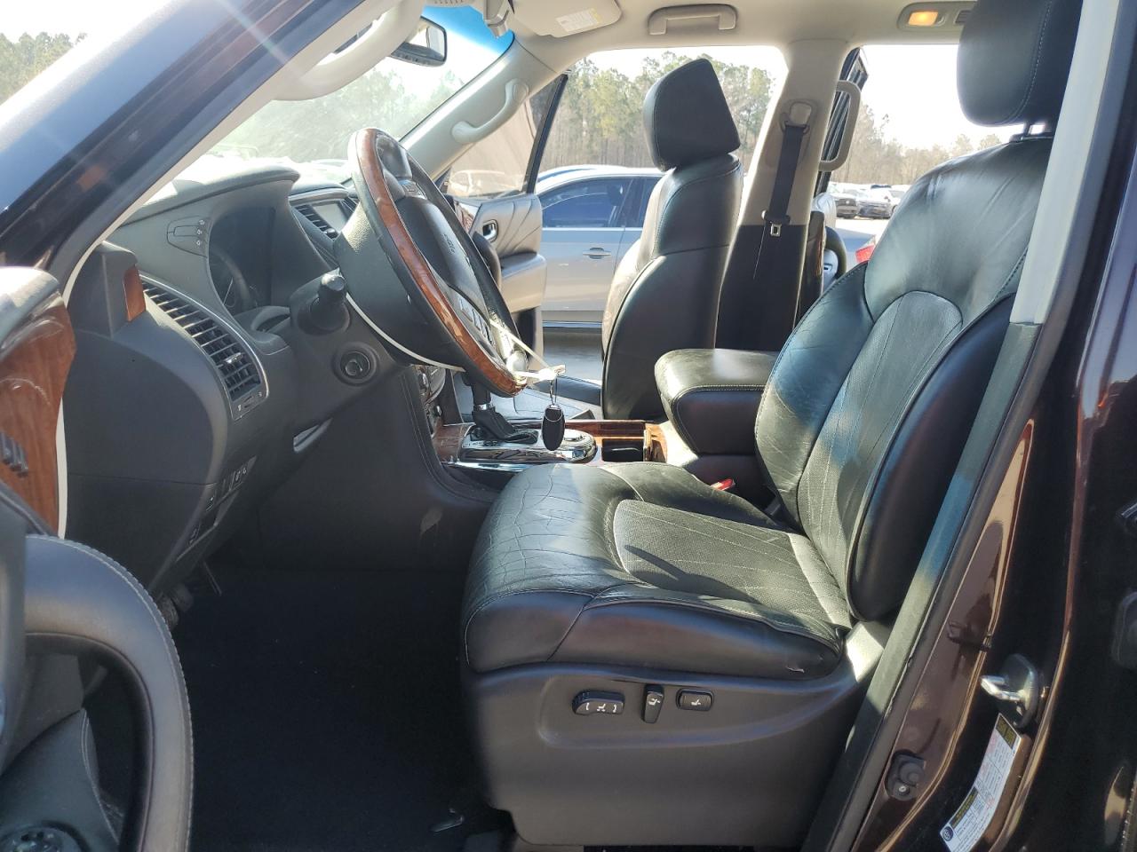 2015 Infiniti QX80 VIN JN8AZ2ND4F9770423 Copart auction photo, front end damage thumbnail 7