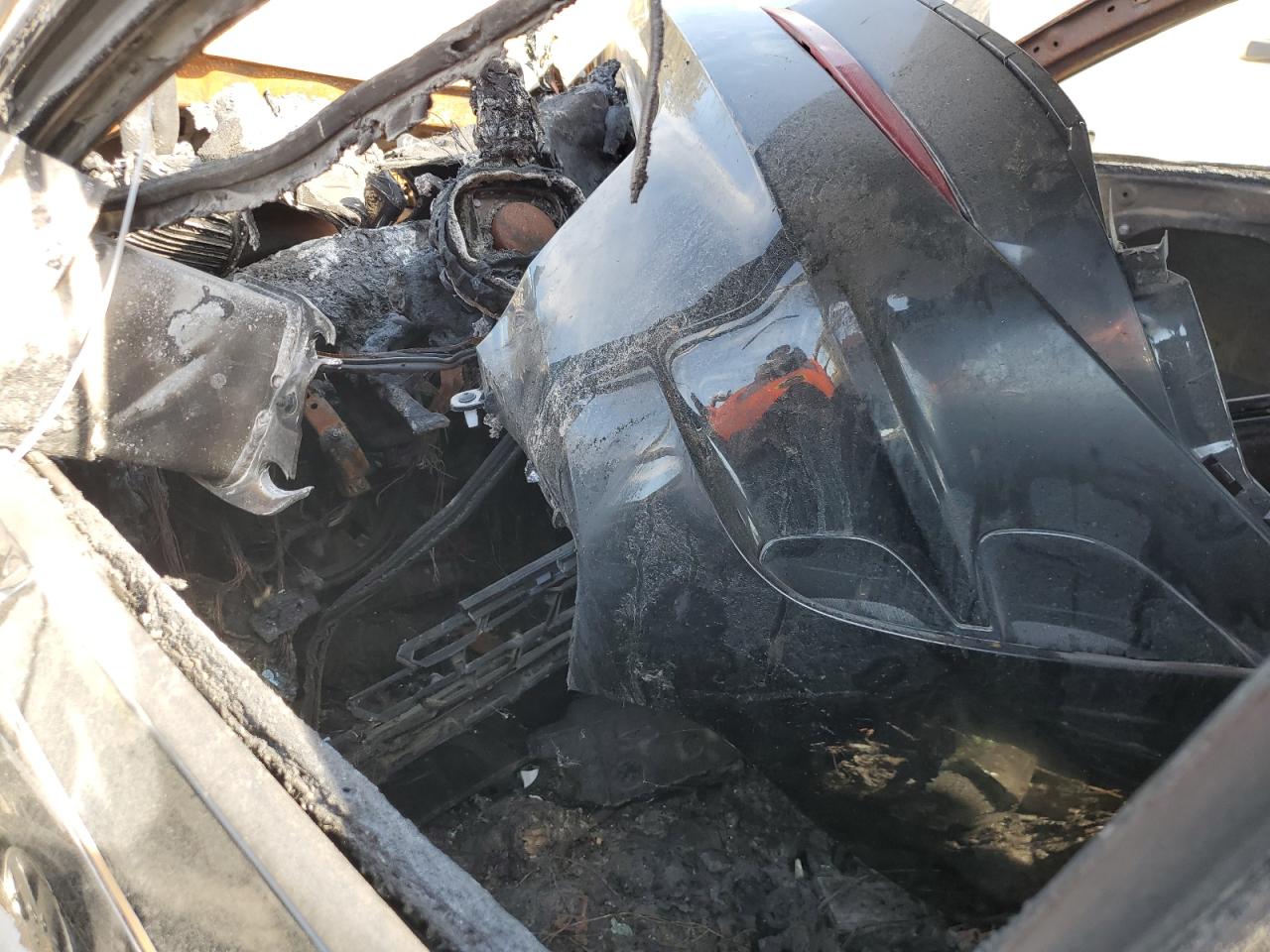 2021 KIA K5 VIN 5XXG64J21MG054321 Copart auction photo, burn damage thumbnail 8
