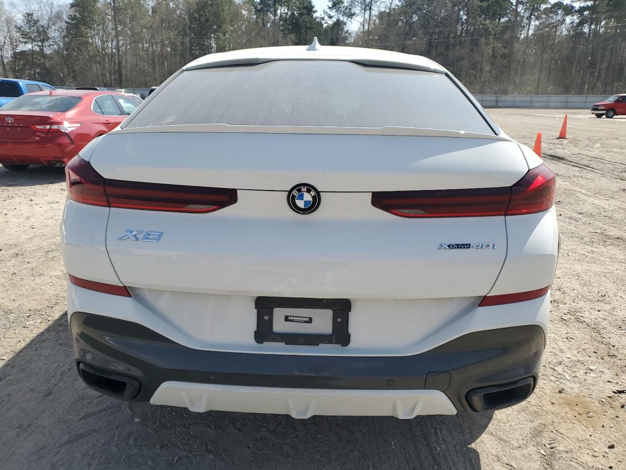2022 BMW X6 VIN 5UXCY6C0XN9K78927 Copart auction photo, front end damage thumbnail 6