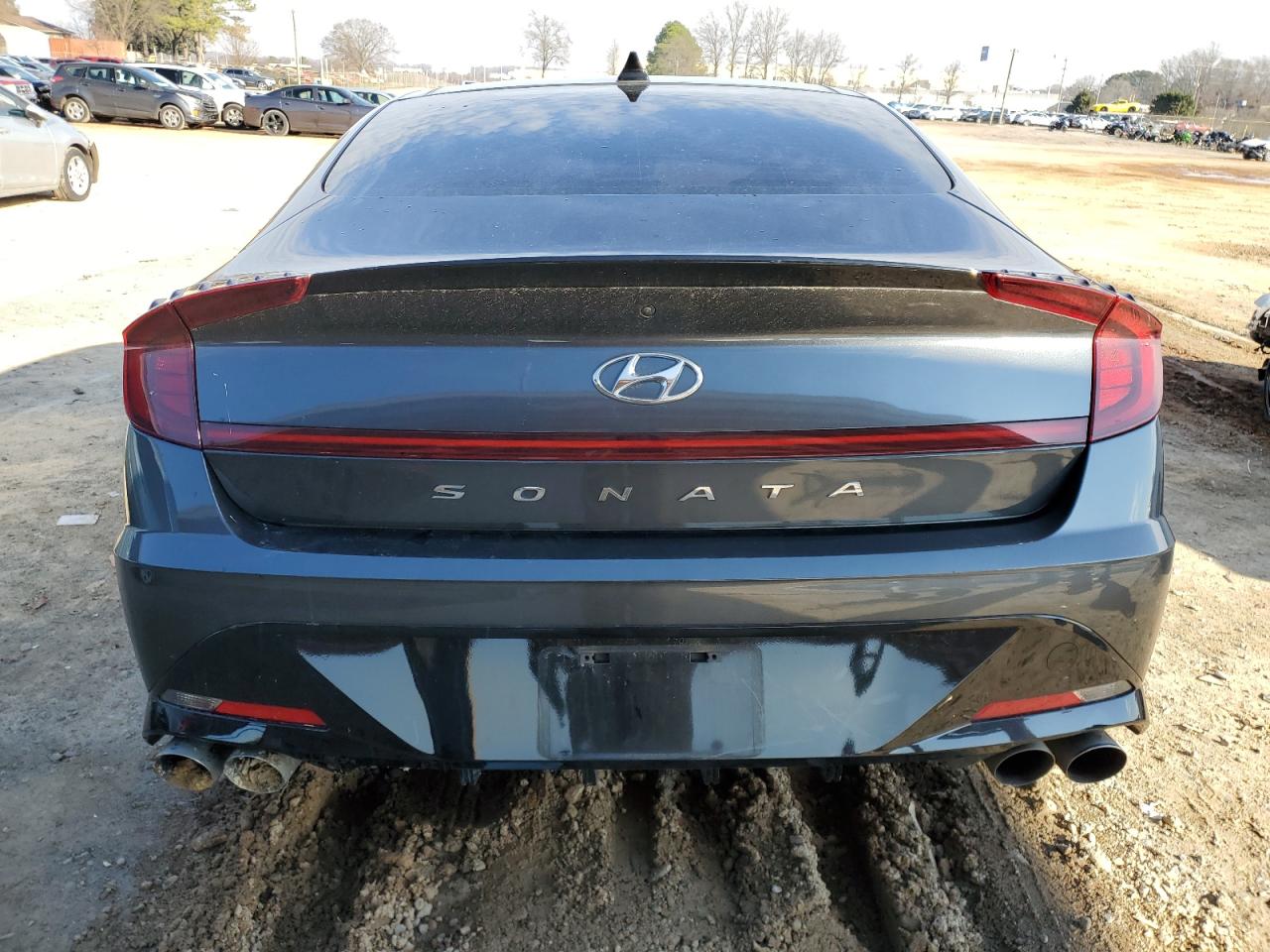 2023 Hyundai Sonata VIN KMHL14JC4PA254143 Copart auction photo, front end / side damage thumbnail 6