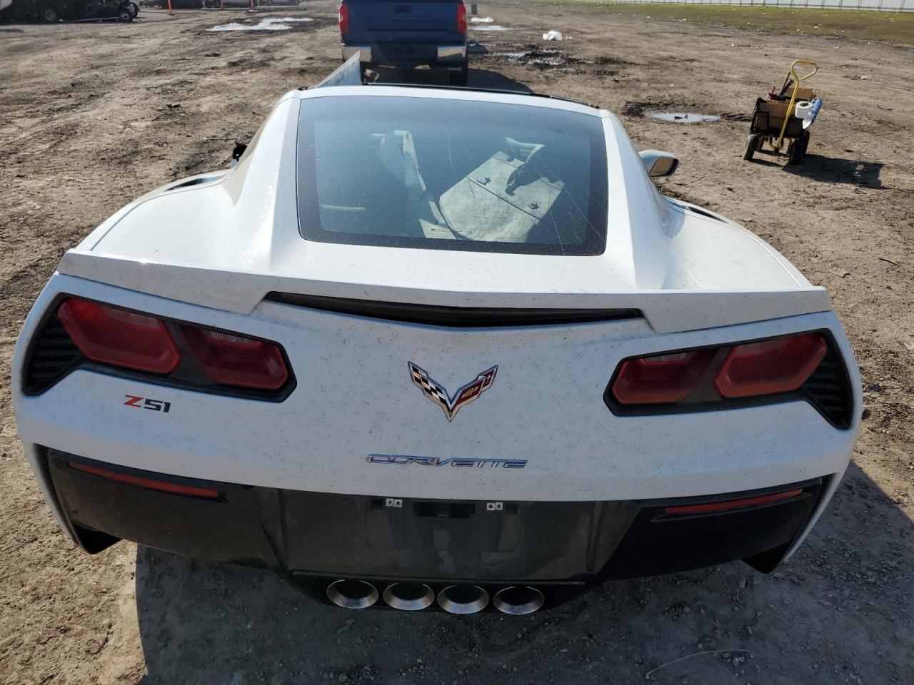 2016 Chevrolet Corvette VIN 1G1YK2D74G5115237 Copart auction photo, all over damage thumbnail 10