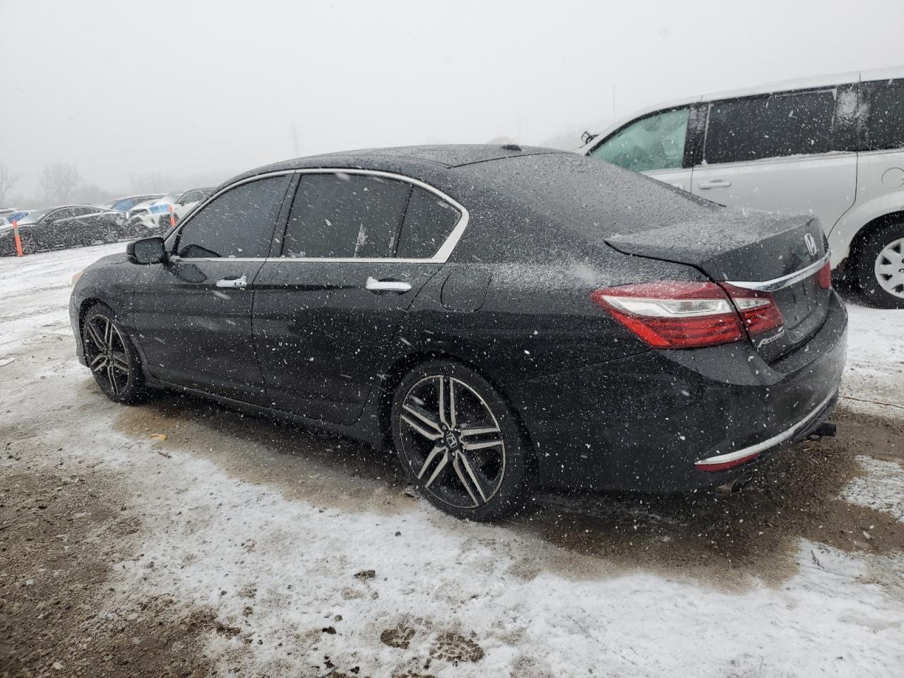 2017 Honda Accord VIN 1HGCR3F80HA017521 Copart auction photo, side damage thumbnail 2