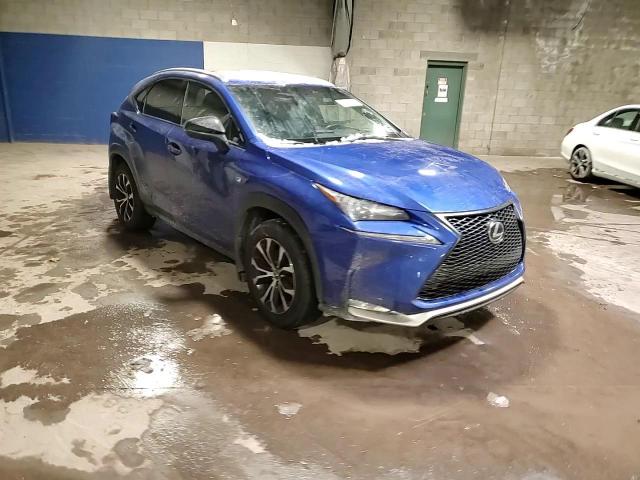 2016 Lexus NX VIN JTJBARBZ1G2086128 Copart auction photo, side / front end damage thumbnail 14