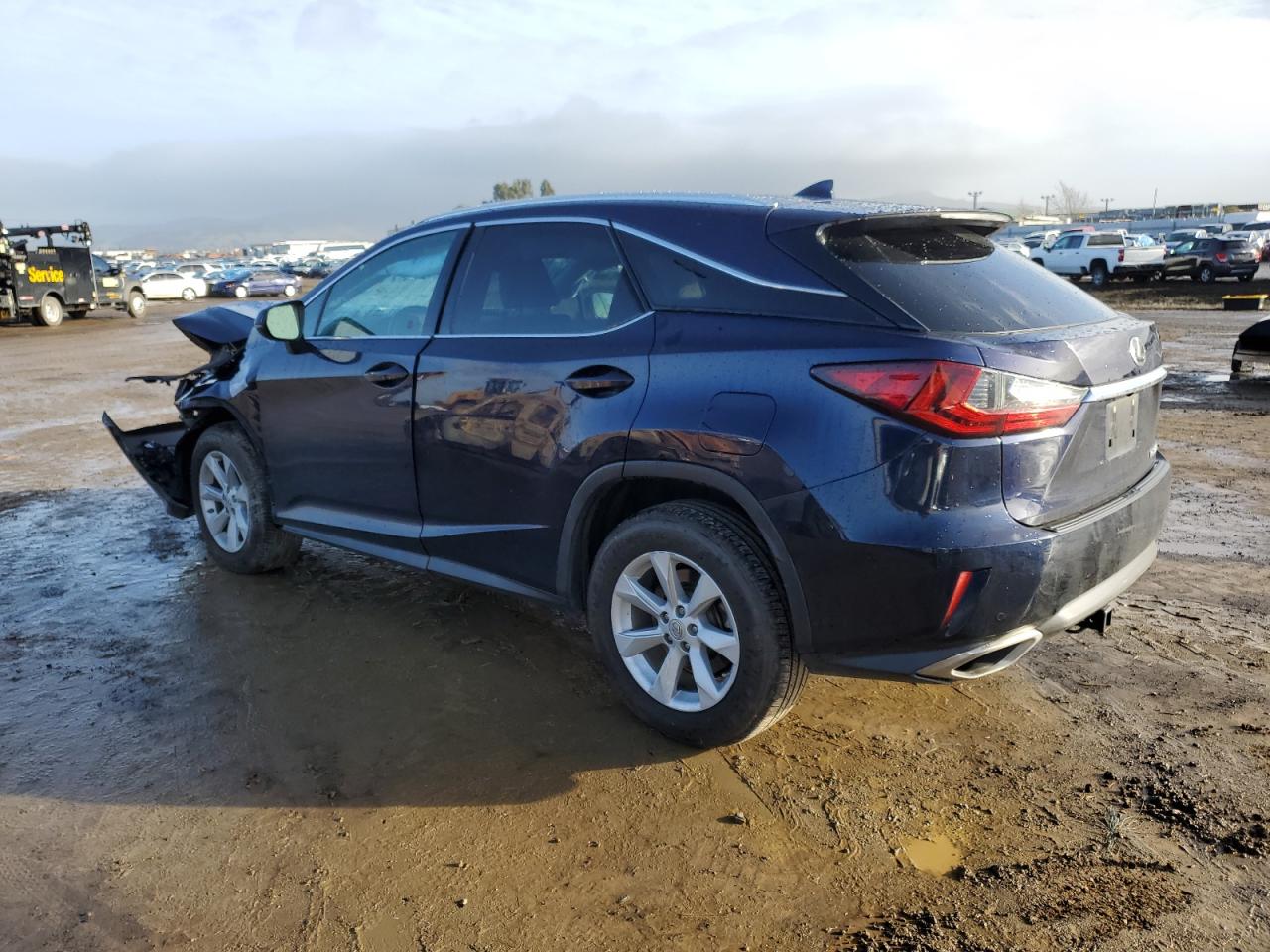 2017 Lexus RX VIN 2T2BZMCA8HC083216 Copart auction photo, front end damage thumbnail 2