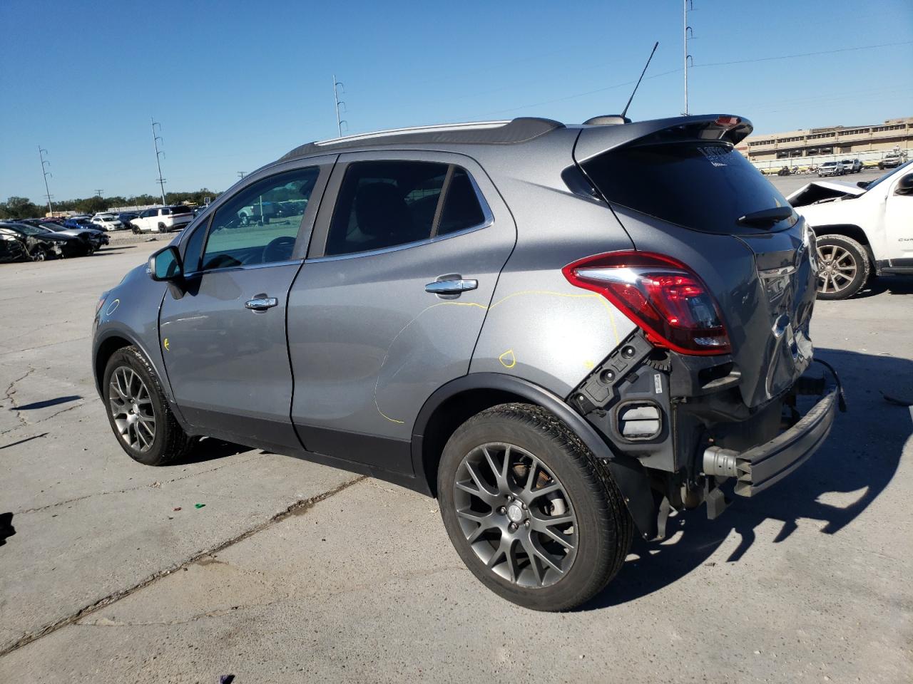 2019 Buick Encore VIN KL4CJ1SB9KB722938 Copart auction photo, rear end damage thumbnail 2
