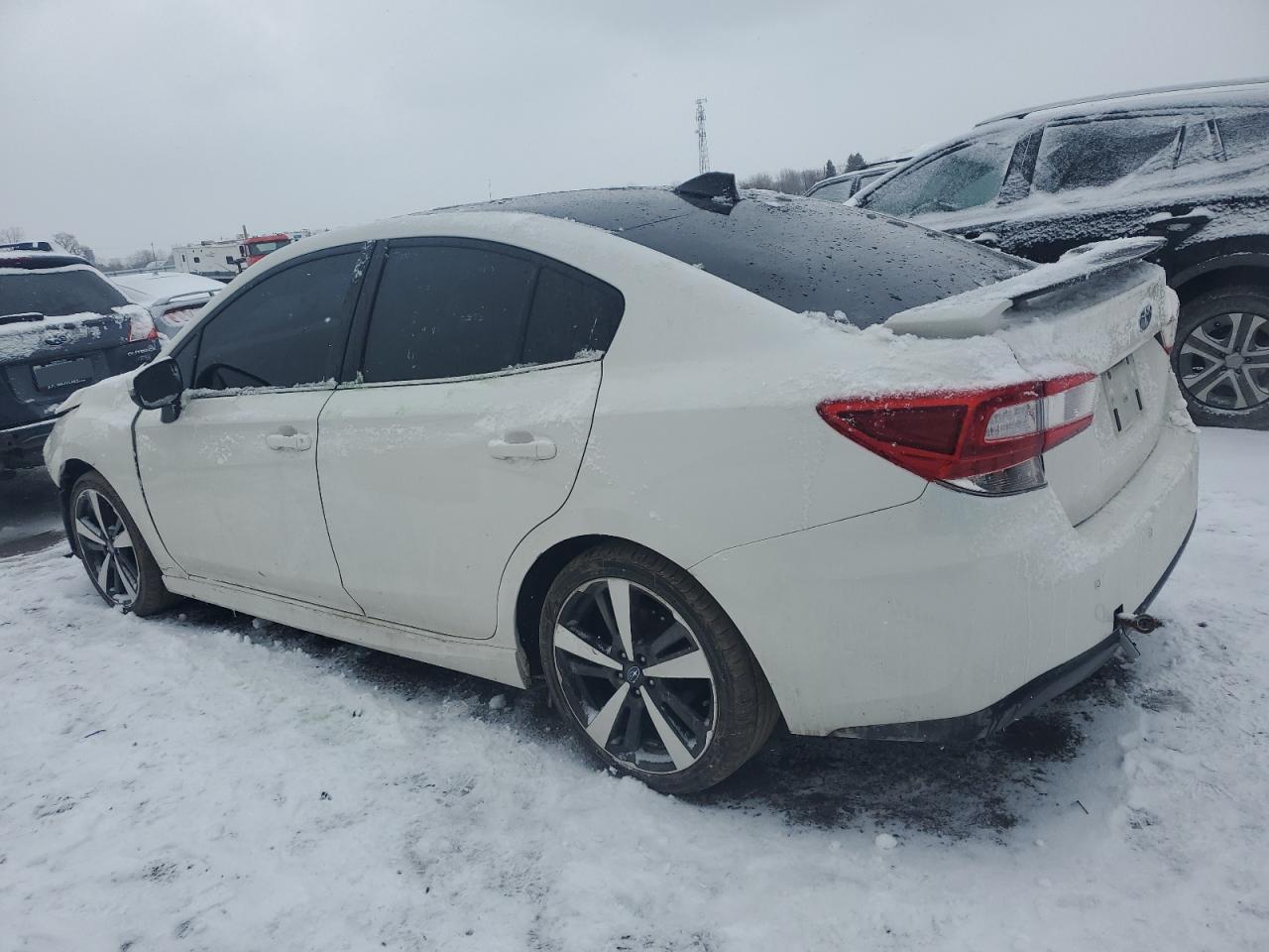 2019 Subaru Impreza VIN 4S3GKAU66K3612654 Copart auction photo, front end / rear end damage thumbnail 2