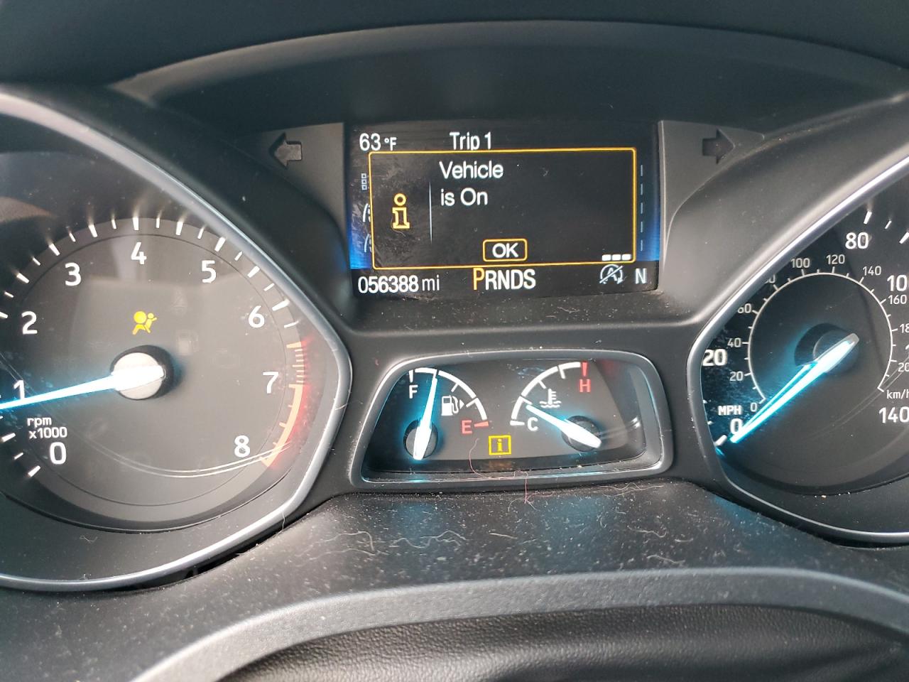 2018 Ford Escape VIN 1FMCU0J93JUA61508 Copart auction photo, front end damage thumbnail 9