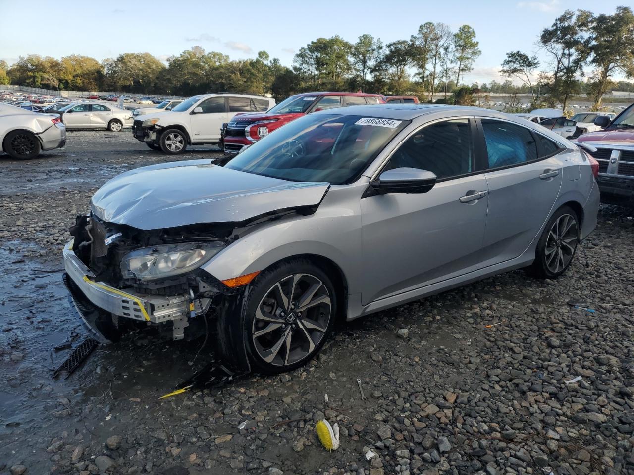 2017 Honda Civic VIN 2HGFC1E55HH705171