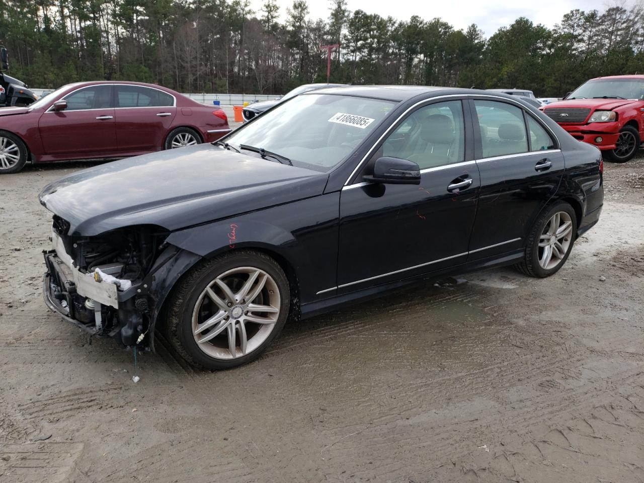 2013 Mercedes-Benz C-klasse VIN WDDGF4HB5DA773045