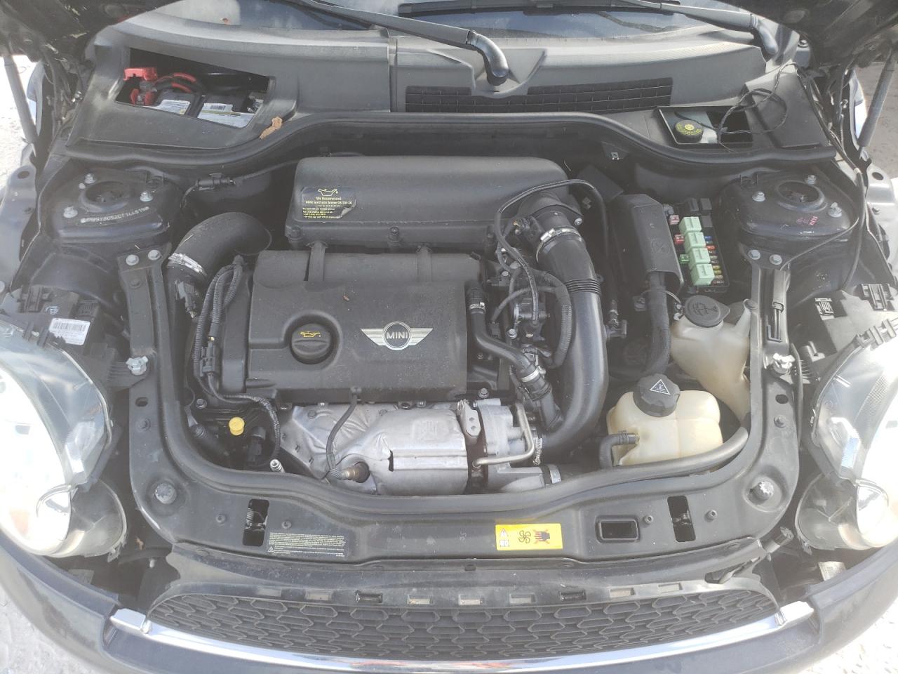 2012 MINI Cooper VIN WMWSY3C52CT144319 Copart auction photo, water/flood damage thumbnail 12
