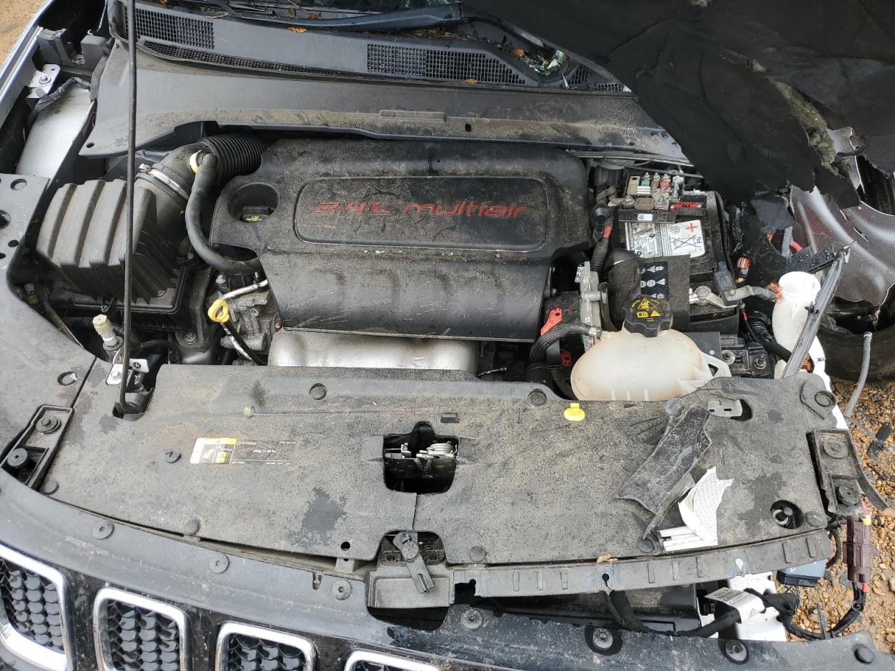 2020 Jeep Compass VIN 3C4NJCCB5LT187258 Copart auction photo, all over damage thumbnail 13