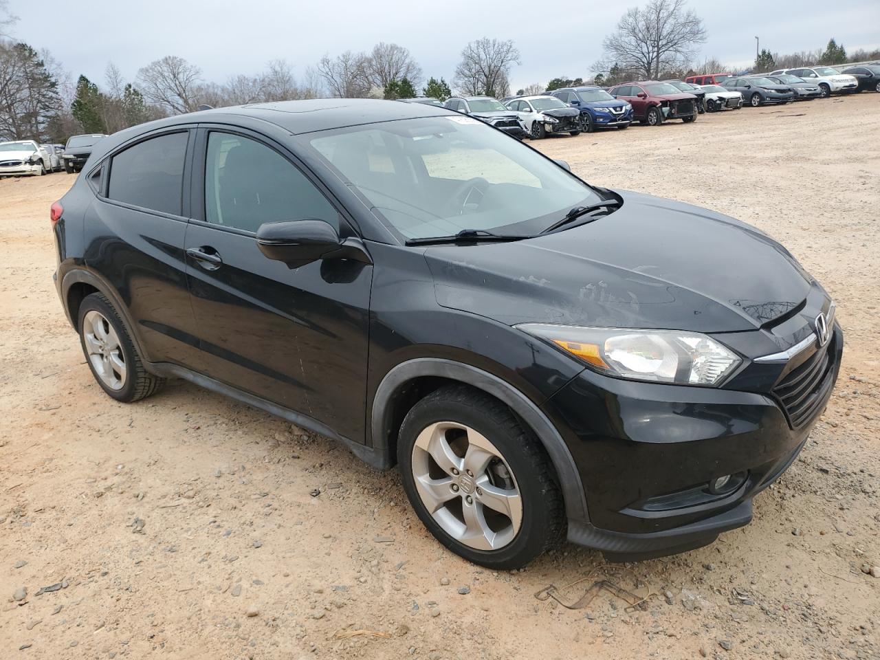 2016 Honda HR-V VIN 3CZRU5H5XGM708640 Copart auction photo, front end damage thumbnail 4