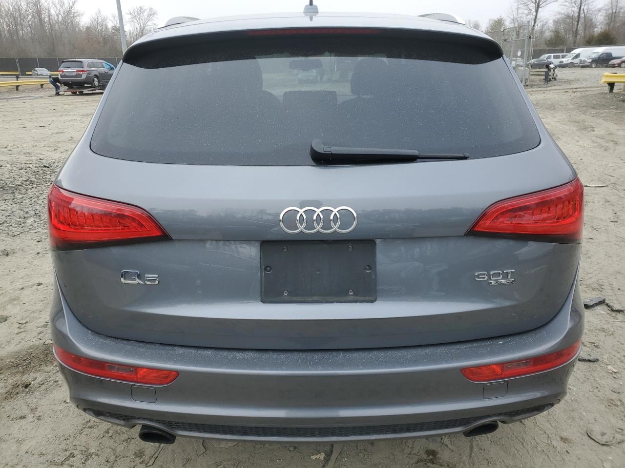 2013 Audi Q5 VIN WA1WGBFP9DA078793 Copart auction photo, front end / mechanical damage thumbnail 6