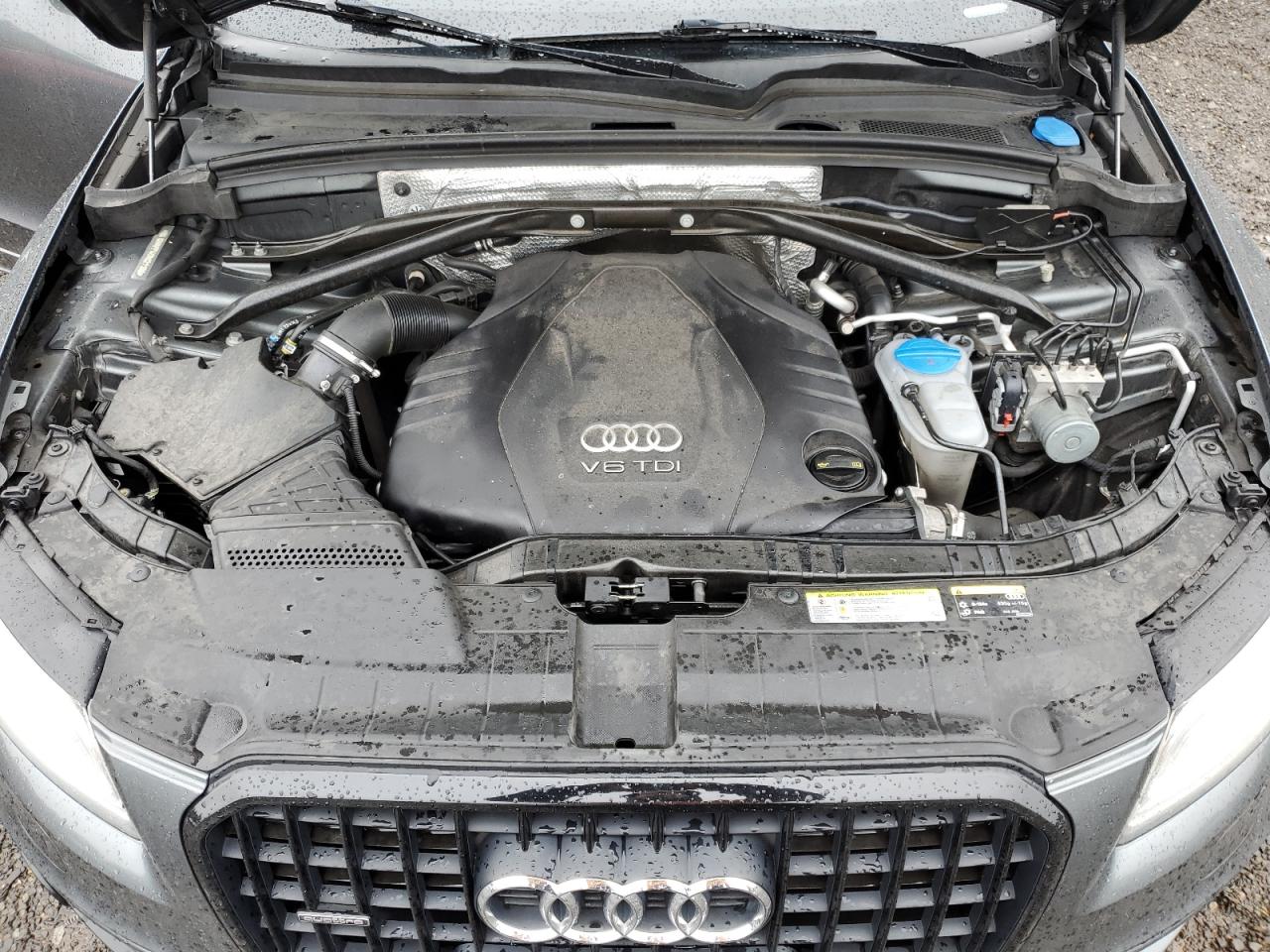 2014 Audi Q5 VIN WA1DMAFP4EA021106 Copart auction photo, front end / undercarriage damage thumbnail 12