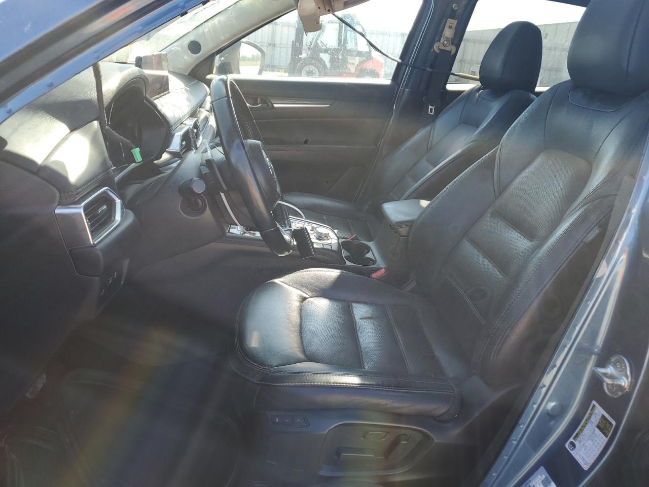 2021 Mazda CX-5 VIN JM3KFADM7M0355447 Copart auction photo, all over damage thumbnail 7