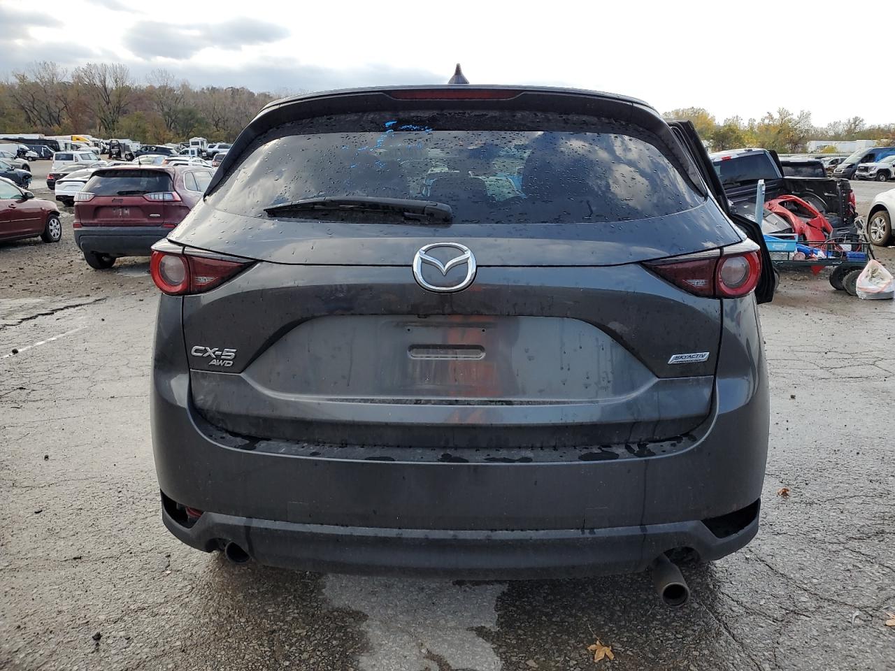 2017 Mazda CX-5 VIN JM3KFBCL5H0124857 Copart auction photo, side damage thumbnail 6
