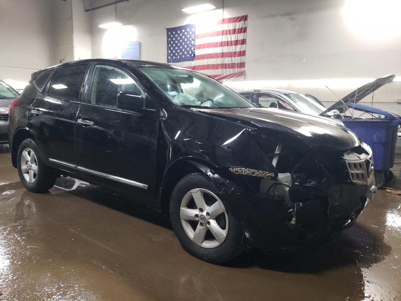 2012 Nissan Rogue VIN JN8AS5MV3CW711442 Copart auction photo, front end damage thumbnail 4
