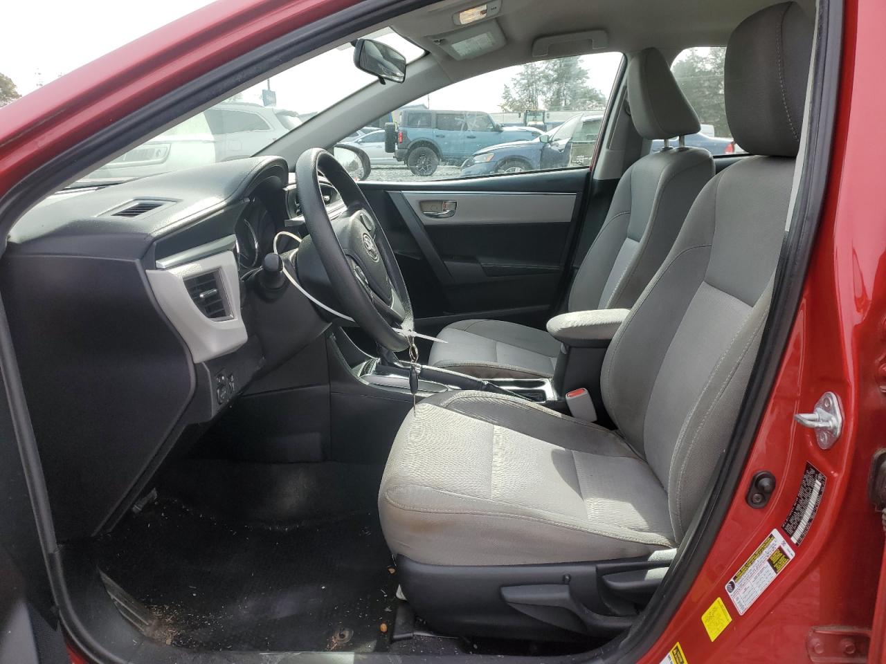 2015 Toyota Corolla VIN 2T1BURHE6FC366903 Copart auction photo, front end damage thumbnail 7