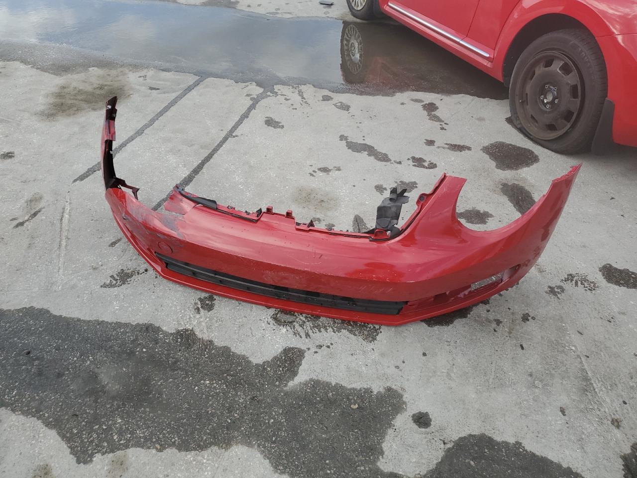 2016 Volkswagen Beetle VIN 3VWJ07AT3GM621808 Copart auction photo, front end / side damage thumbnail 15
