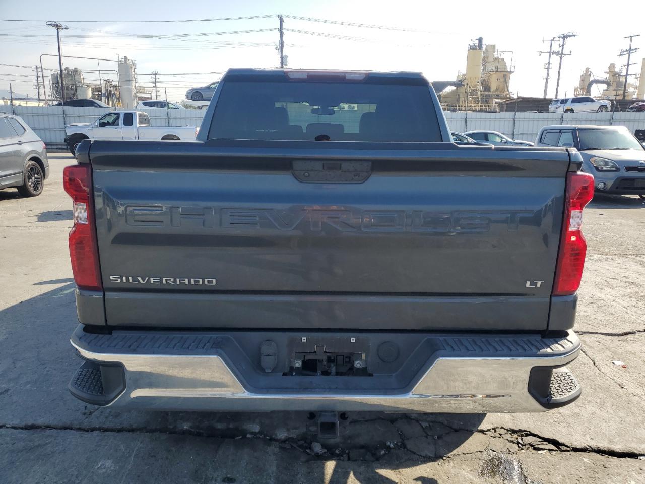 2019 Chevrolet Silverado VIN 3GCPWCED4KG176204 Copart auction photo, front end / rear end damage thumbnail 6