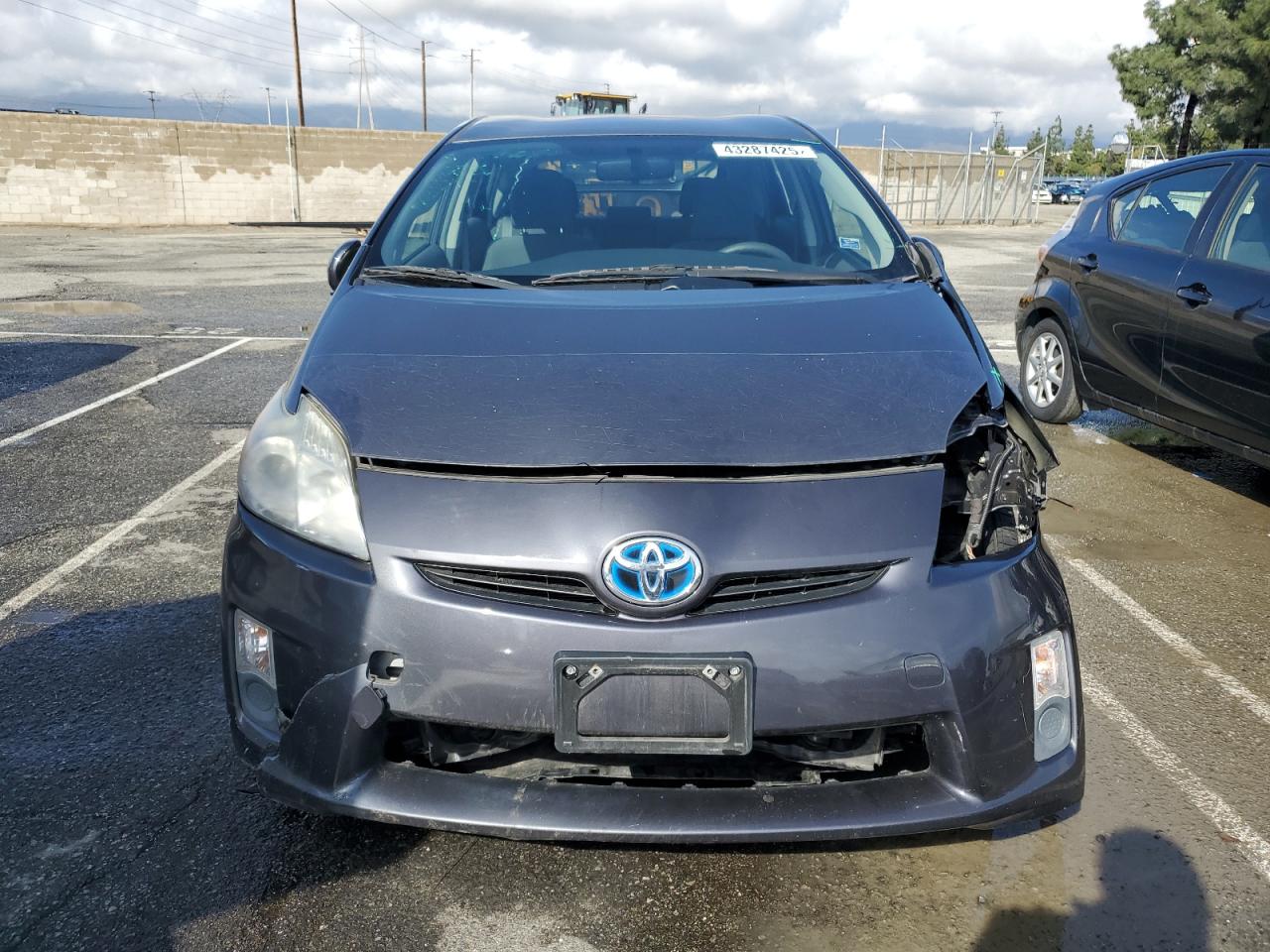 2011 Toyota Prius VIN JTDKN3DU1B0297792 Copart auction photo, front end damage thumbnail 5