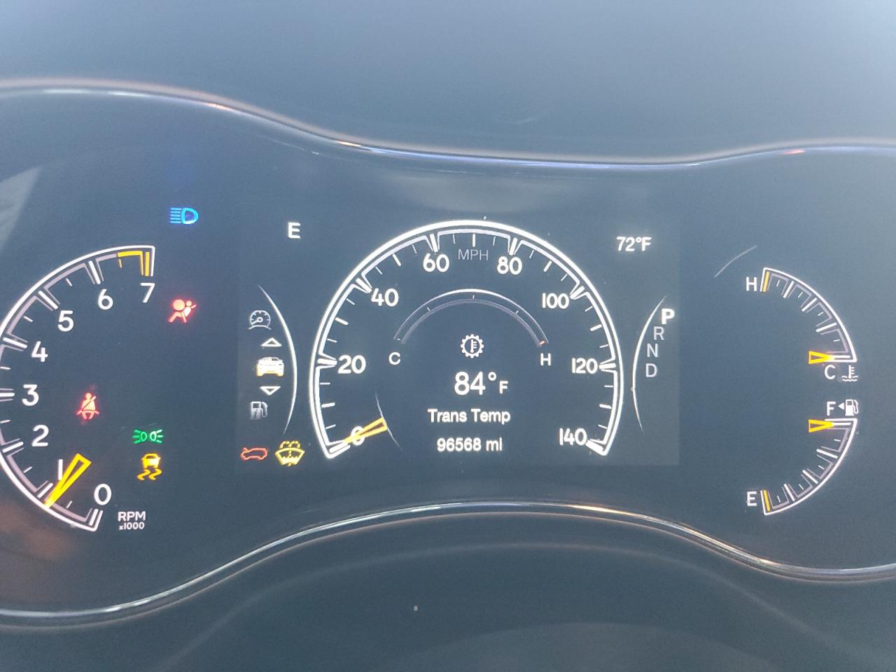 2017 Jeep Grand Cherokee VIN 1C4RJEAG7HC916889 Copart auction photo, all over damage thumbnail 9