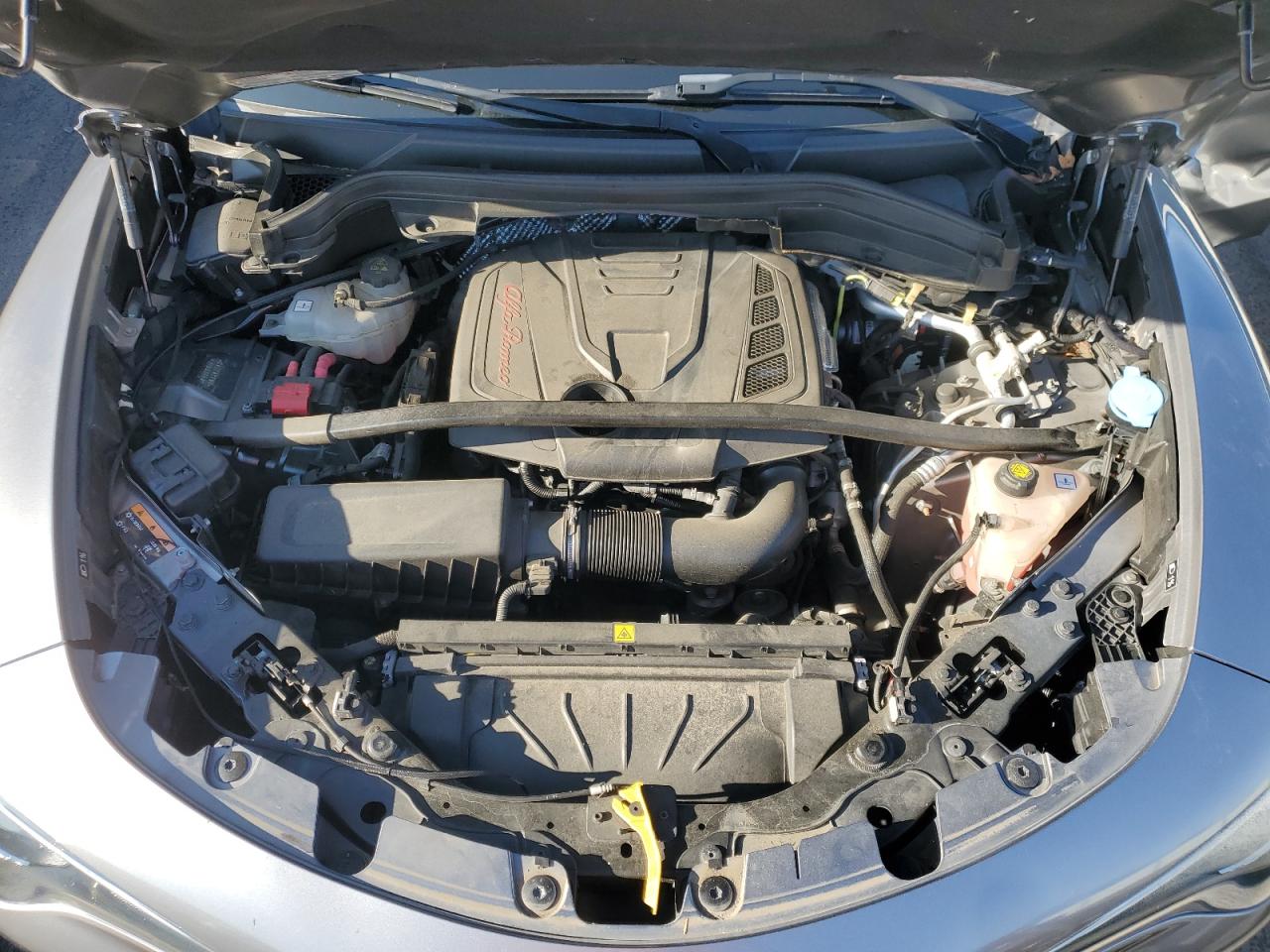 2018 Alfa Romeo Stelvio VIN ZASFAKPN8J7B93860 Copart auction photo, side damage thumbnail 11