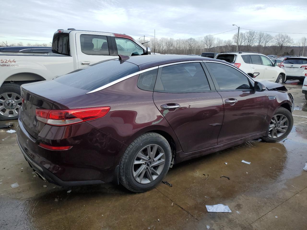 2020 KIA Optima VIN 5XXGT4L34LG451812 Copart auction photo, front end damage thumbnail 3