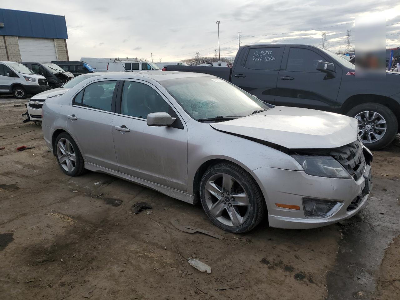 2012 Ford Fusion VIN 3FAHP0KC1CR168908 Copart auction photo, front end damage thumbnail 4