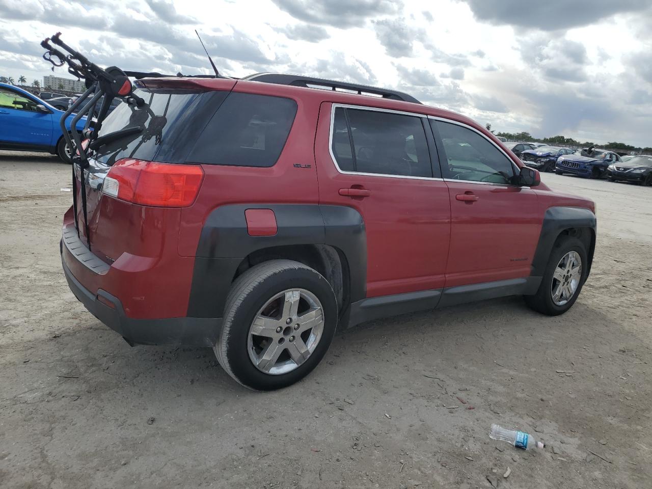 2013 GMC Terrain VIN 2GKFLTEK5D6151642 Copart auction photo, side / mechanical damage thumbnail 3
