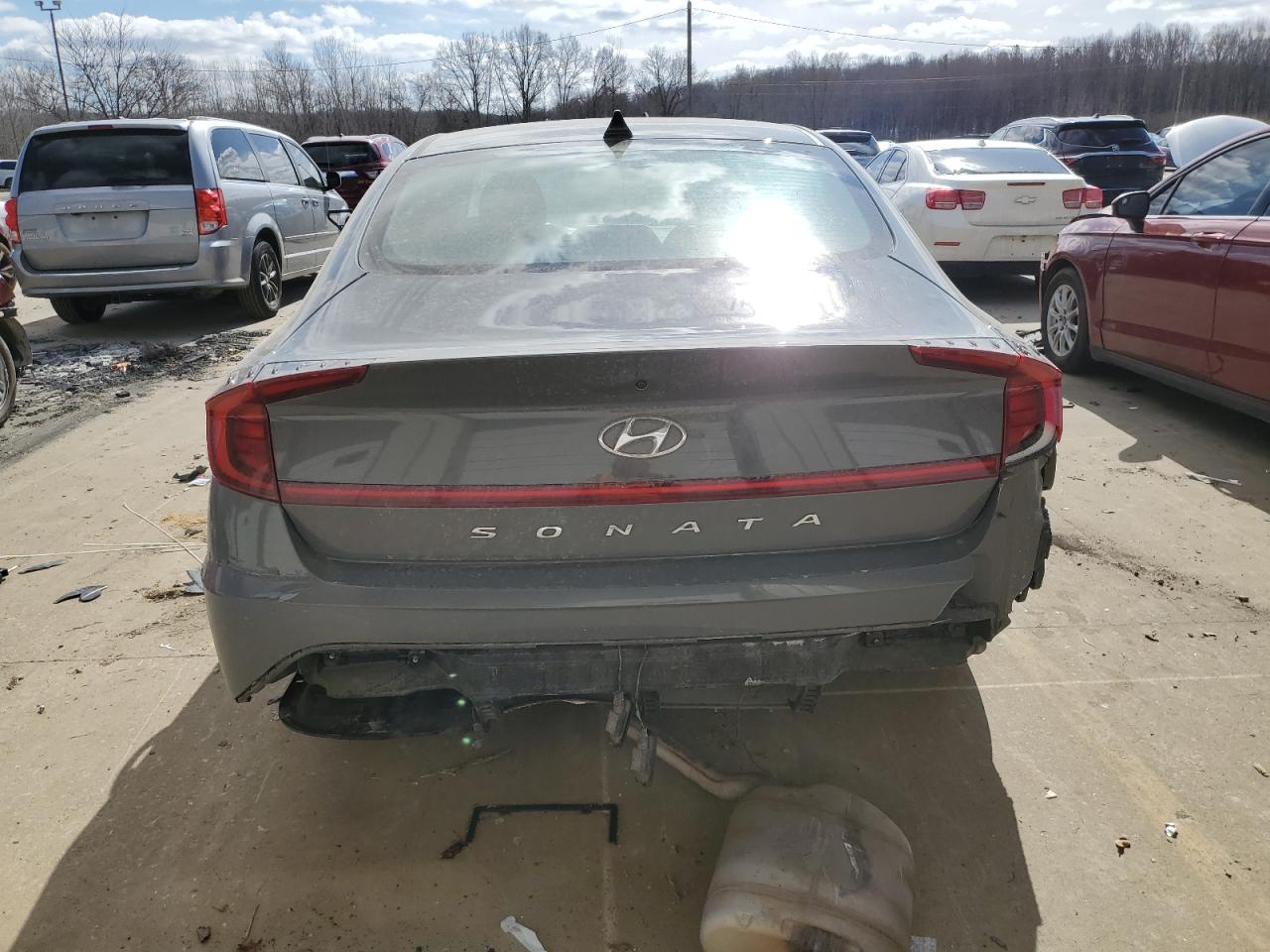 2021 Hyundai Sonata VIN 5NPEG4JA5MH069145 Copart auction photo, front end damage thumbnail 6