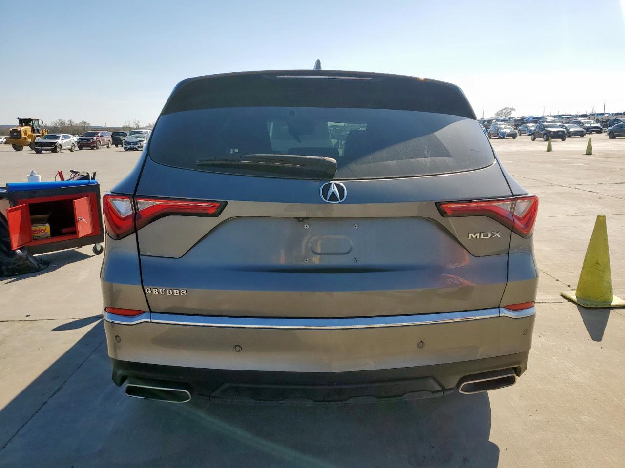 2022 Acura MDX VIN 5J8YD9H43NL012136 Copart auction photo, side damage thumbnail 6