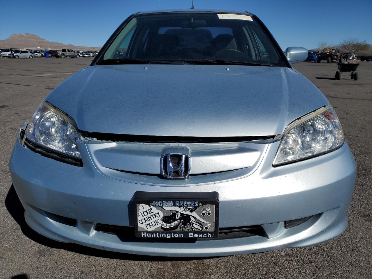 2005 Honda Civic VIN JHMES96665S020652 Copart auction photo, front end / side damage thumbnail 5