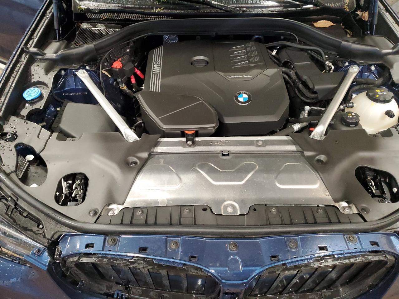 2024 BMW X3 VIN 5UX53DP06R9U95225 Copart auction photo, front end damage thumbnail 14