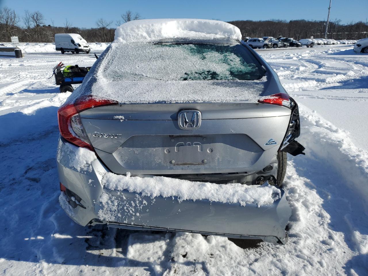 2021 Honda Civic VIN 2HGFC2F60MH529170 Copart auction photo, rear end / minor dent/scratches damage thumbnail 6