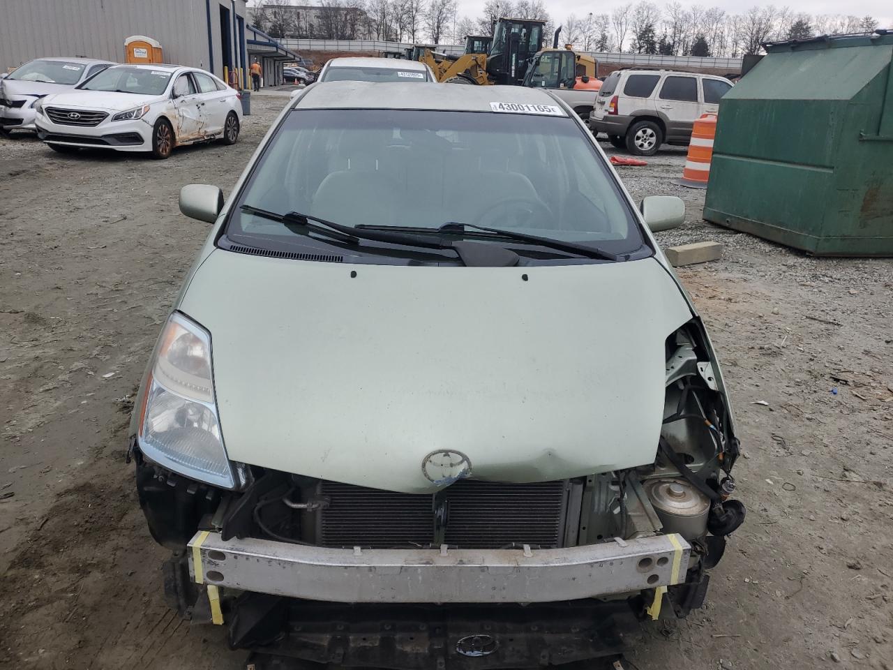 2007 Toyota Prius VIN JTDKB20U577654723 Copart auction photo, front end damage thumbnail 5