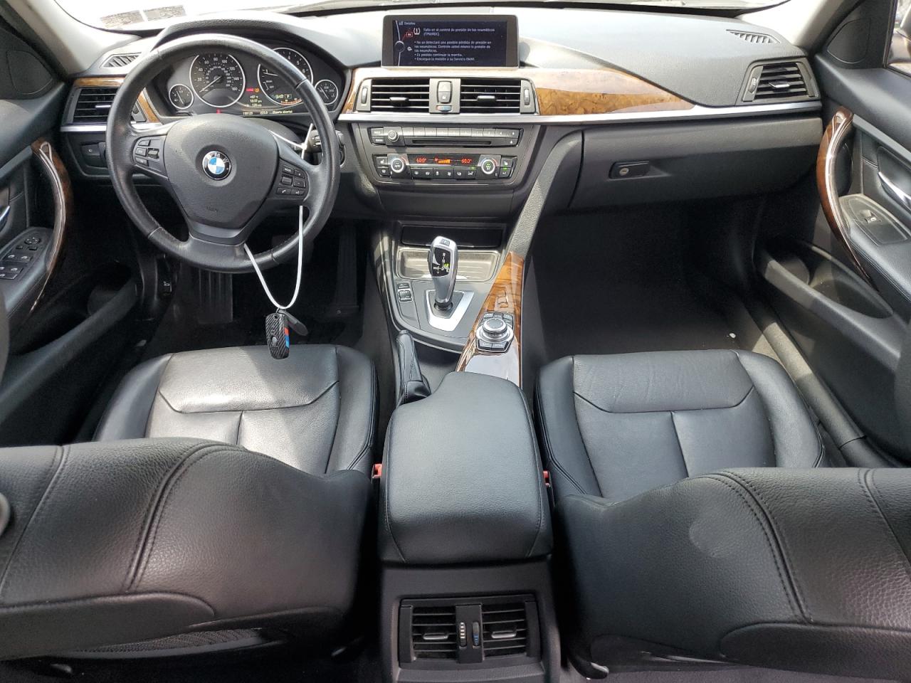 2013 BMW 3er VIN WBA3B3C54DJ698416 Copart auction photo, rear end damage thumbnail 8