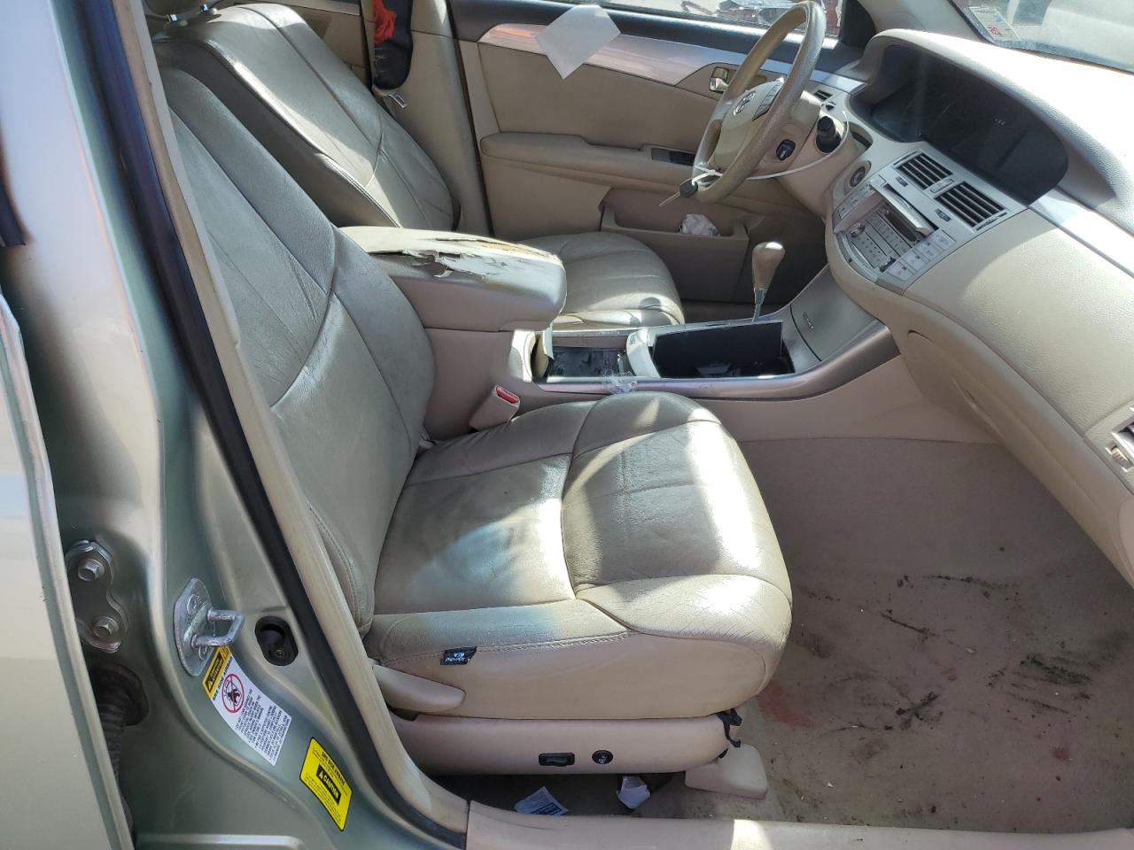 2006 Toyota Avalon VIN 4T1BK36B06U102814 Copart auction photo, side / minor dent/scratches damage thumbnail 7