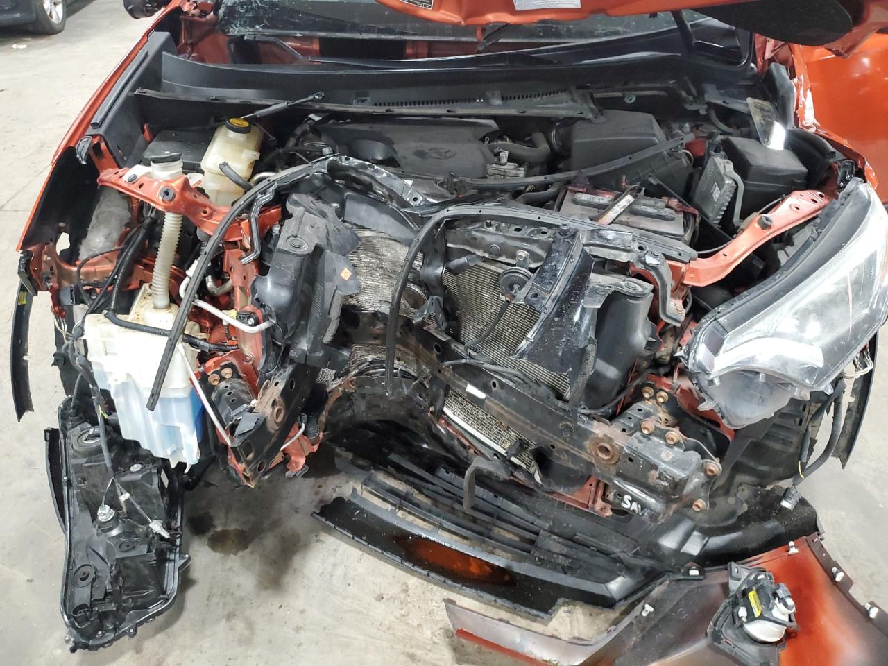 2016 Toyota RAV 4 VIN 2T3BFREV7GW450136 Copart auction photo, front end damage thumbnail 13