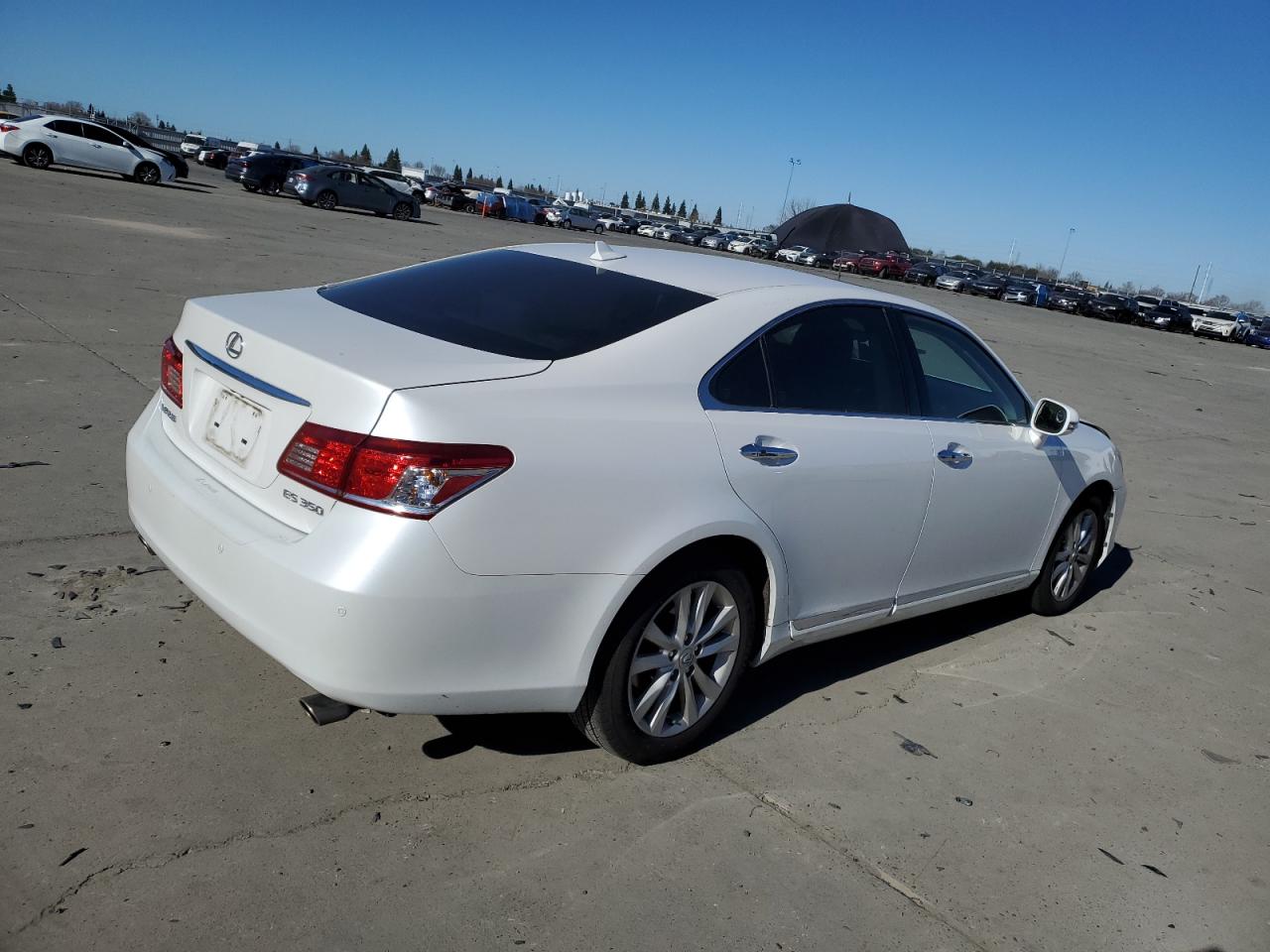 2010 Lexus ES VIN JTHBK1EG9A2362069 Copart auction photo, undercarriage / front end damage thumbnail 3