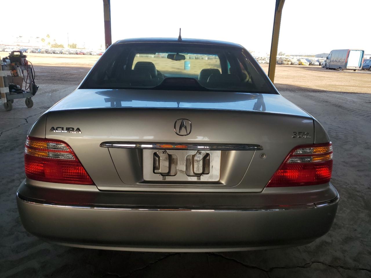 2002 Acura RL VIN JH4KA96522C015919 Copart auction photo, front end damage thumbnail 6