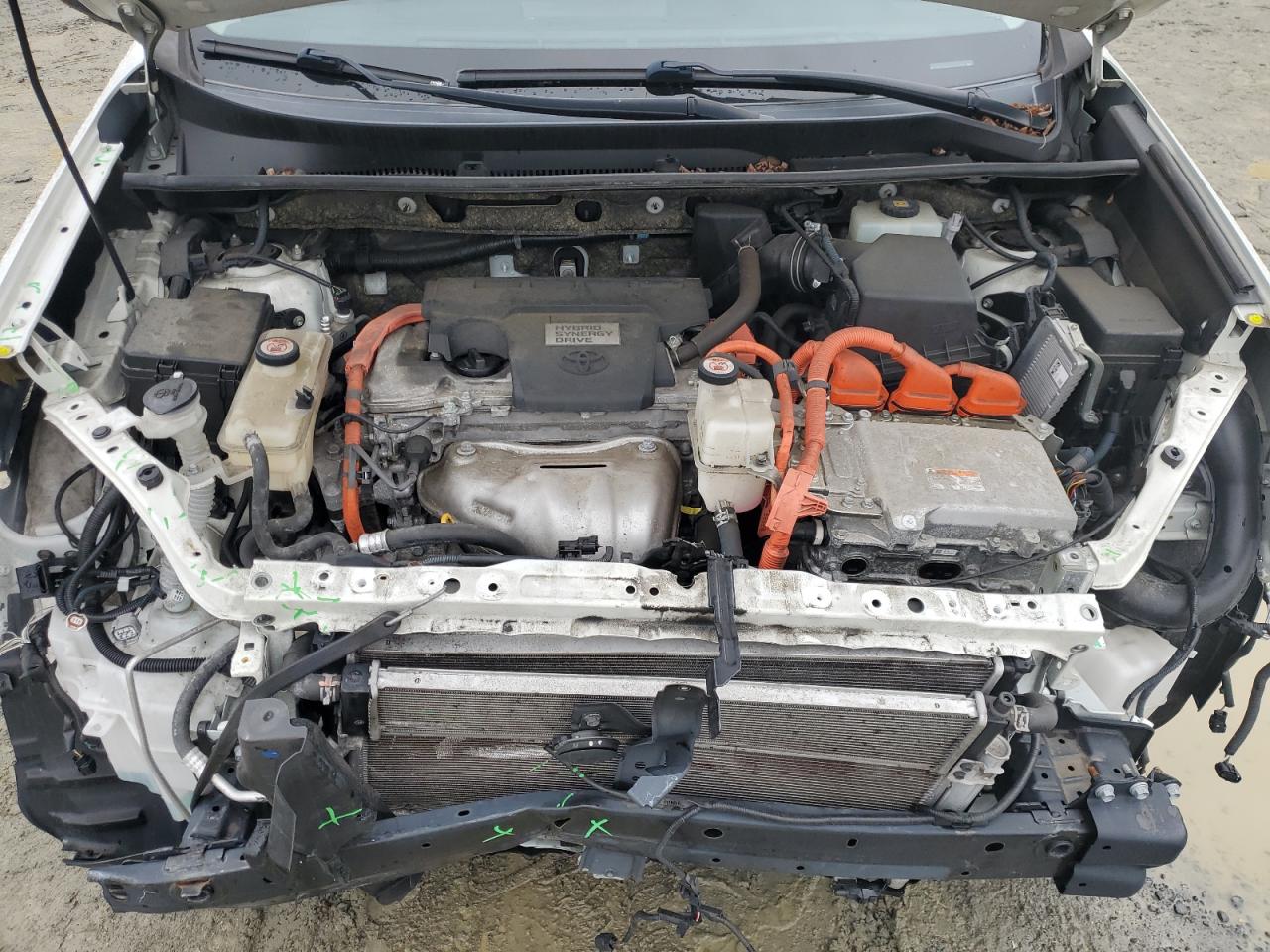 2018 Toyota RAV 4 VIN JTMDJREVXJD164387 Copart auction photo, front end damage thumbnail 12