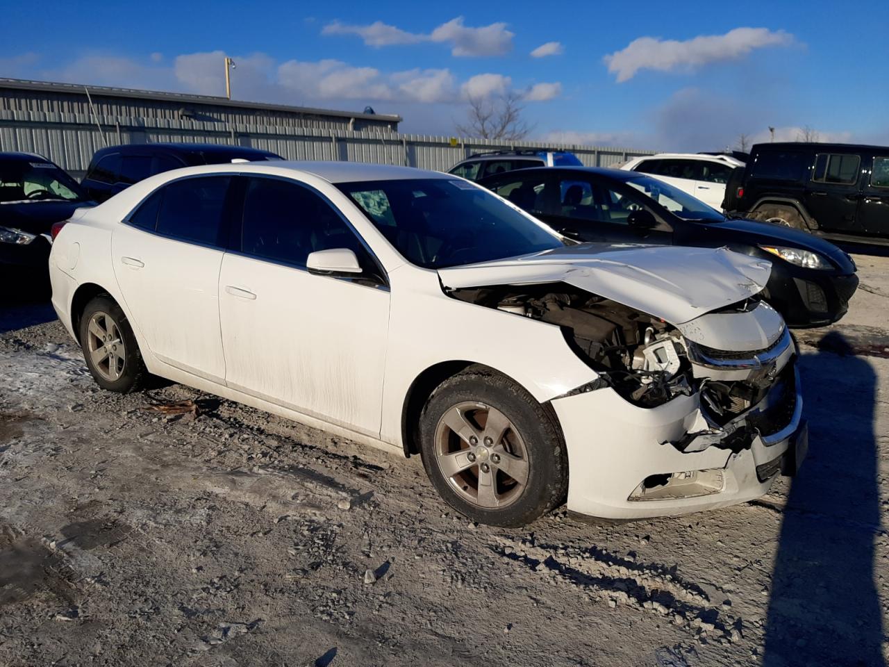 2016 Chevrolet Malibu VIN 1G11C5SA5GF122612 Copart auction photo, front end damage thumbnail 4