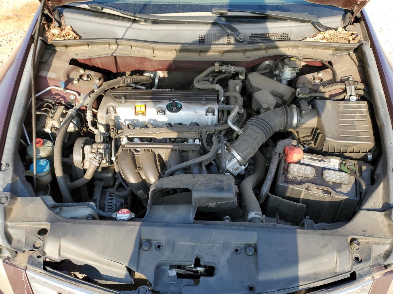 2010 Honda Accord VIN 1HGCP2F34AA037636 Copart auction photo, front end / rear end damage thumbnail 12