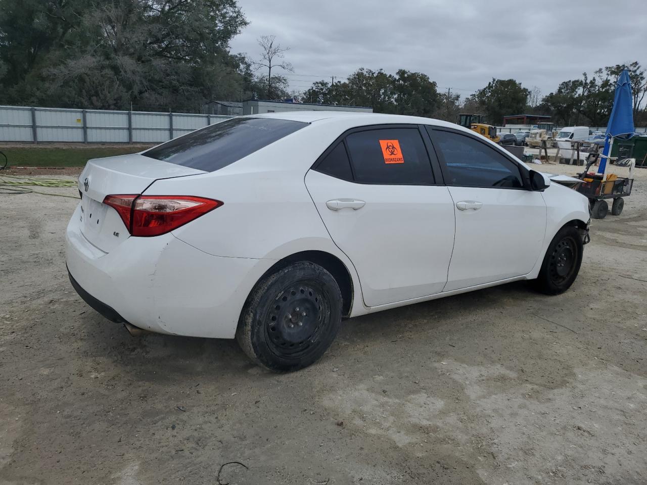 2017 Toyota Corolla VIN 2T1BURHE0HC820677 Copart auction photo, front end damage thumbnail 3