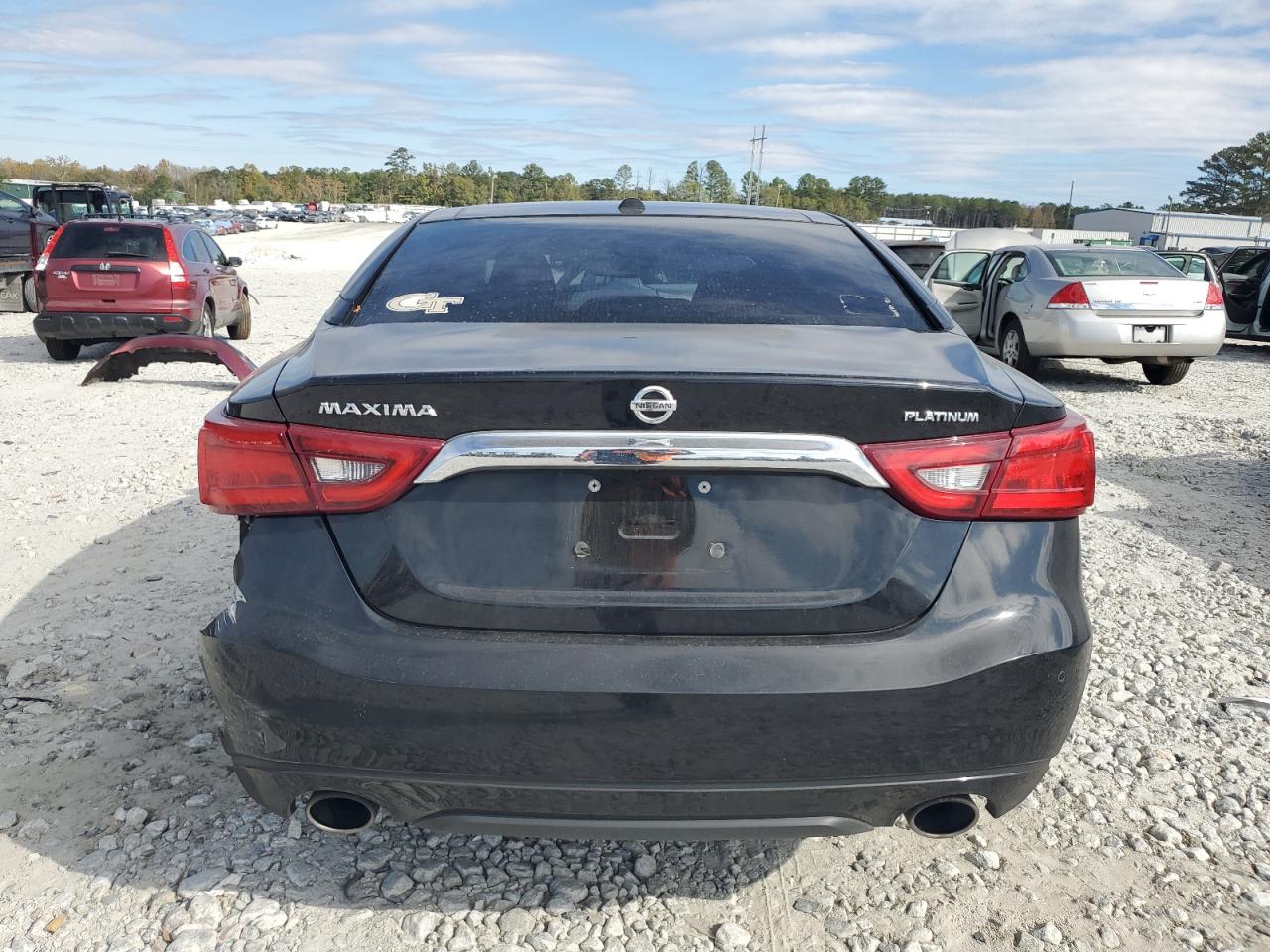 2017 Nissan Maxima VIN 1N4AA6AP6HC434908 Copart auction photo, rear end damage thumbnail 6