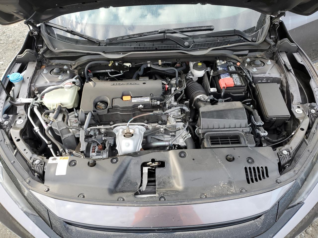 2020 Honda Civic VIN 19XFC2F63LE202092 Copart auction photo, all over damage thumbnail 11