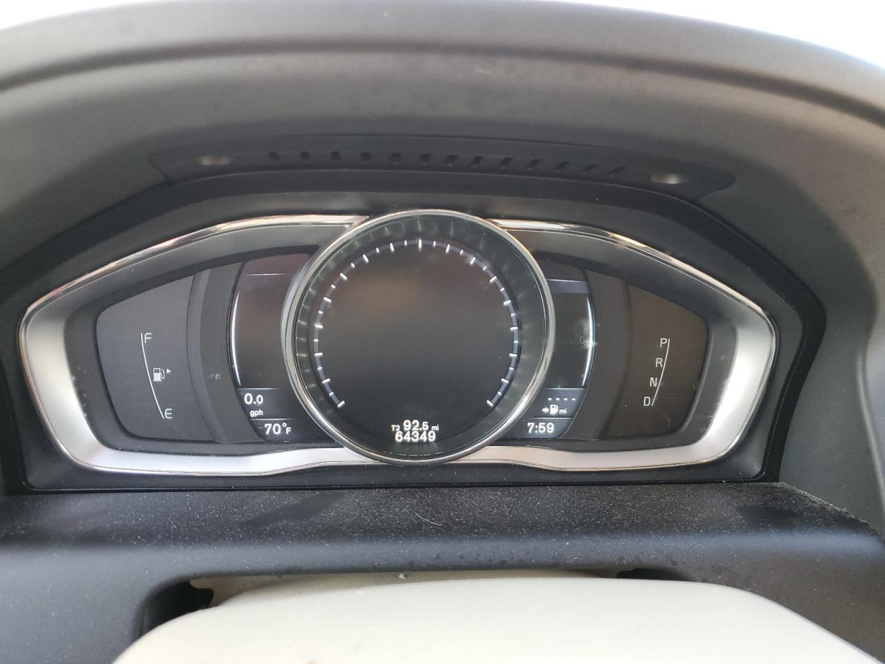 2016 Volvo XC60 VIN YV440MDM4G2818428 Copart auction photo, water/flood damage thumbnail 9