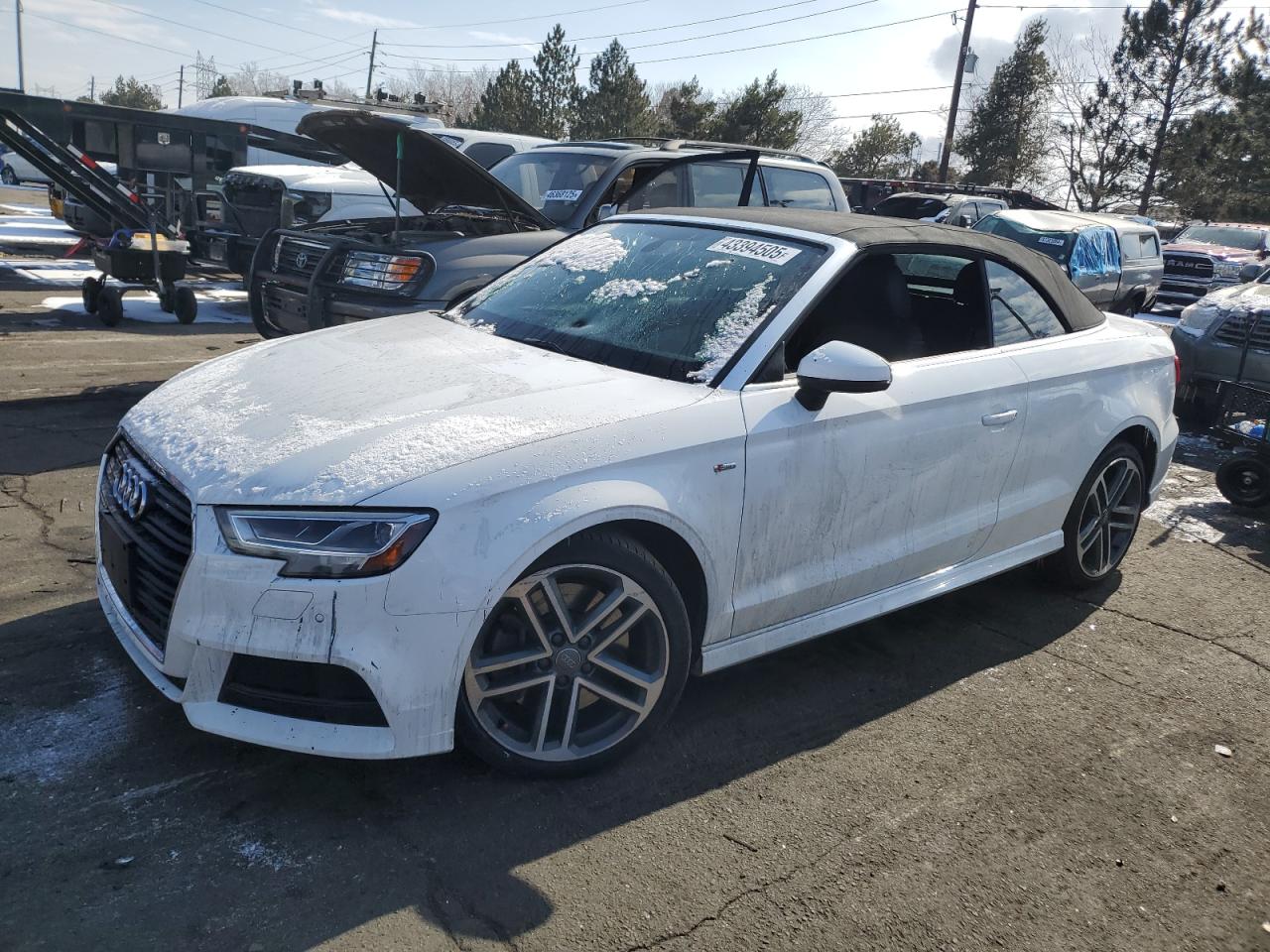 2019 Audi A3 VIN WAUYELFF5K1032440